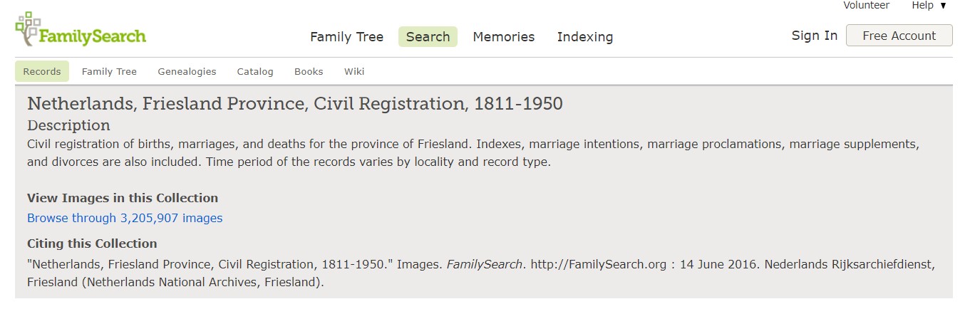 Dutch genealogy research in Netherlands